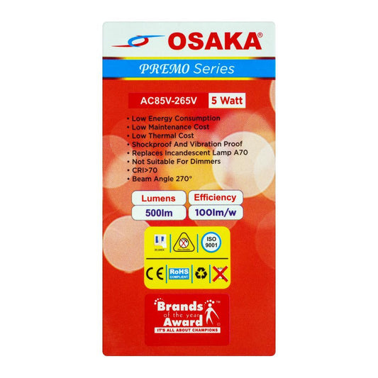 OSAKA 5 WATTS LED BULB