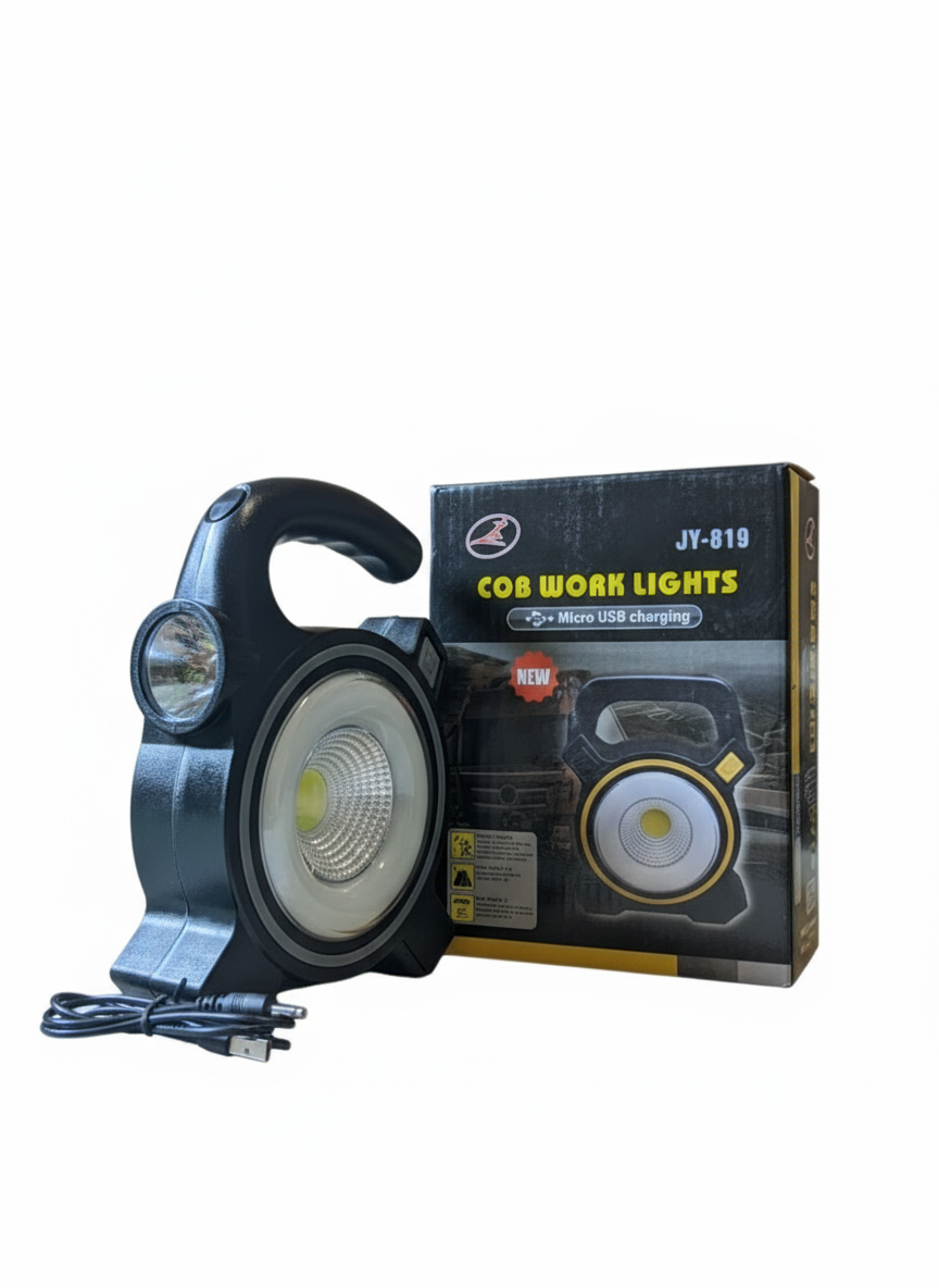 COB Work Solar & USB Charging Emergency Light JY-819A