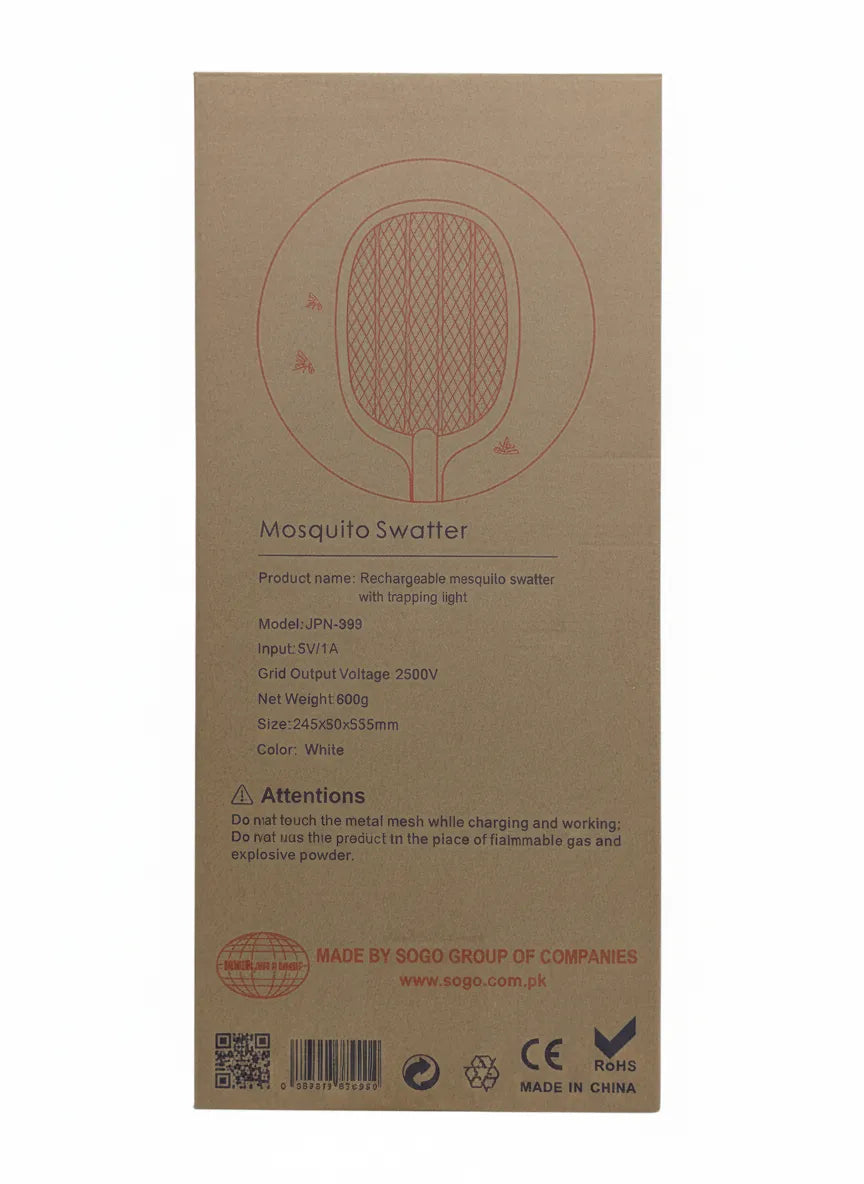 Sogo JPN-399 Rechargeable Insect Killer Racket