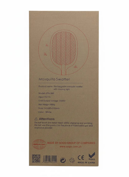 Sogo JPN-399 Rechargeable Insect Killer Racket