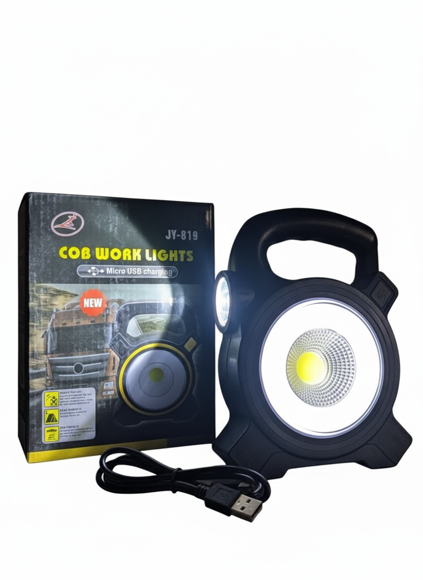 COB Work Solar & USB Charging Emergency Light JY-819A