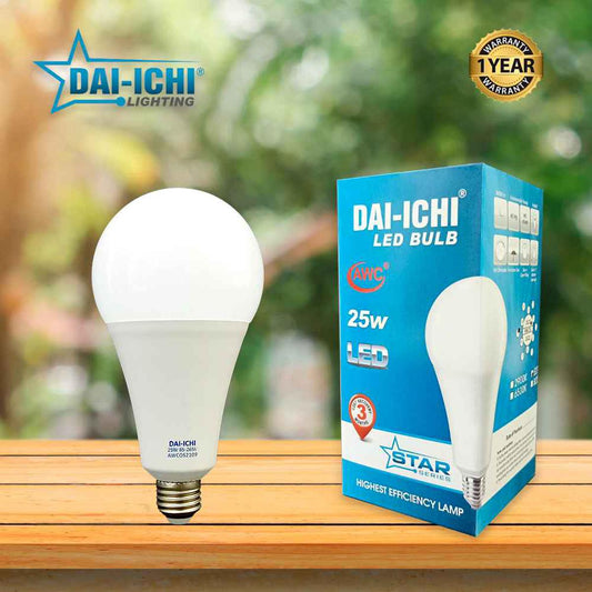 DAI-ICHI 25 WATTS LED BULB STAR SERIES