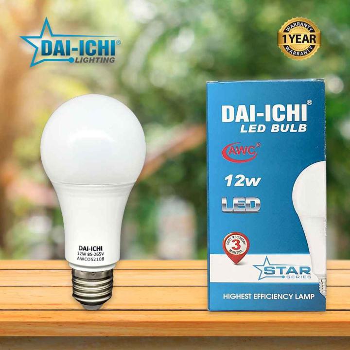 DAI-ICHI 12 WATTS LED BULB STAR SERIES