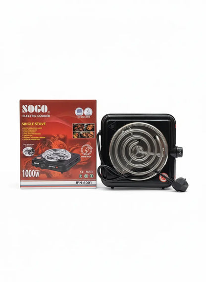 Sogo Electric Cooker & Stove – 1000 Watts