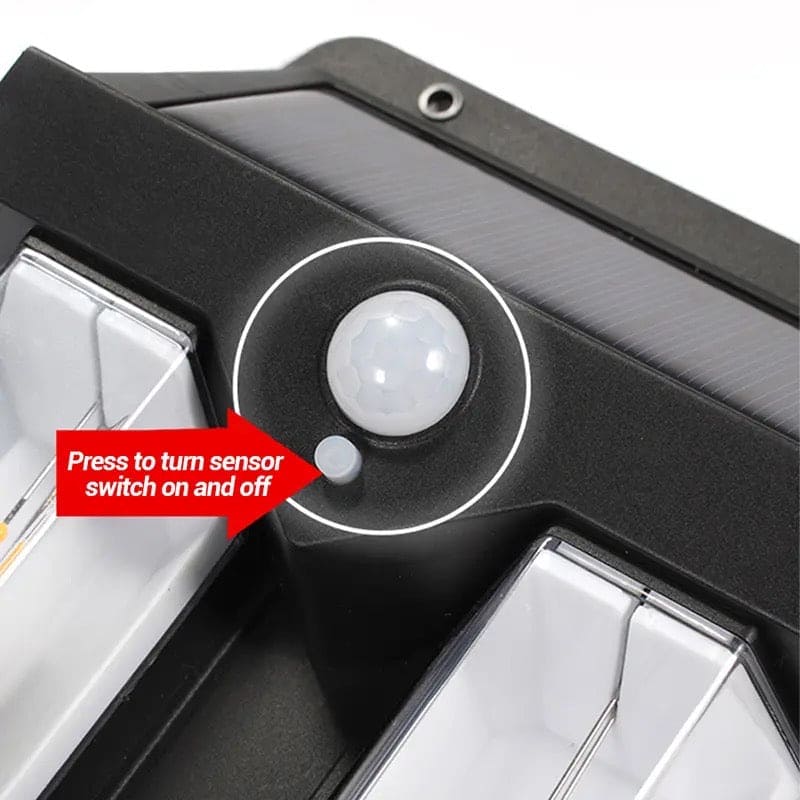 Double LED Solar Sensor Lamp