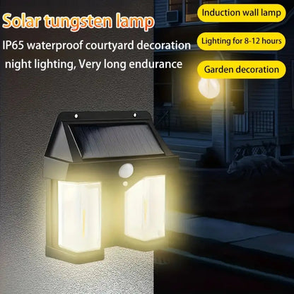 Double LED Solar Sensor Lamp