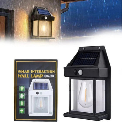 Solar Wall Lamp With Motion Sensor