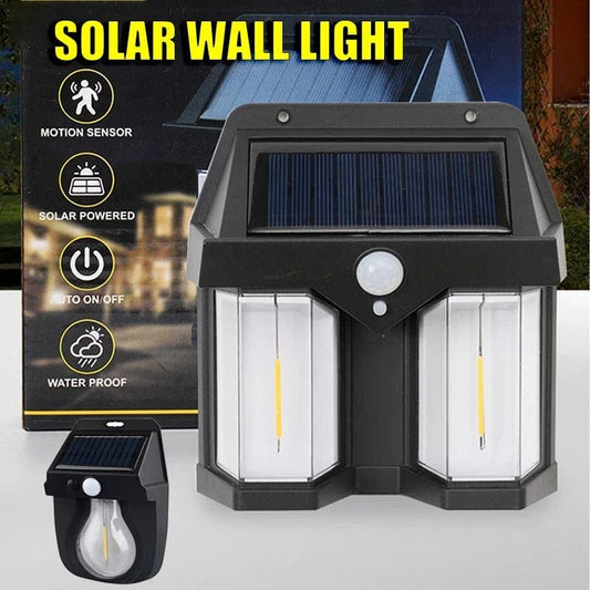 Double LED Solar Sensor Lamp