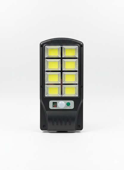 SOLAR INDUCTION STREET LAMP 8 COB LIGHTS 80 WATTS